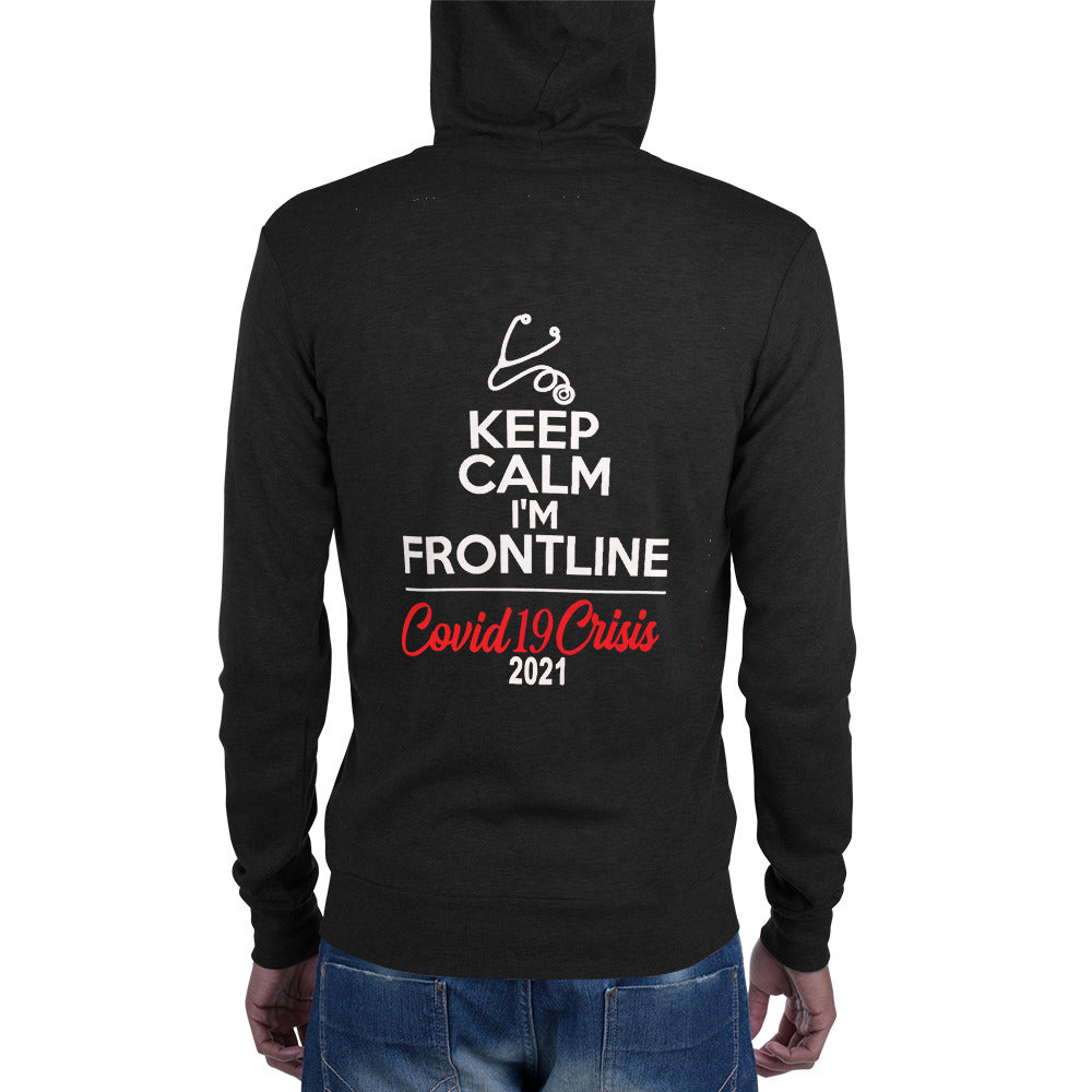 Frontline Zip Up 2021 (Wht/Charc)