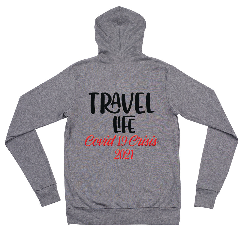 Travel Life Zip Up 2021 (Blk/Grey)