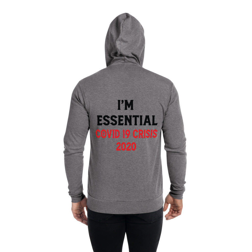 I'm Essential Zip Up 2020 (Blk/Grey)