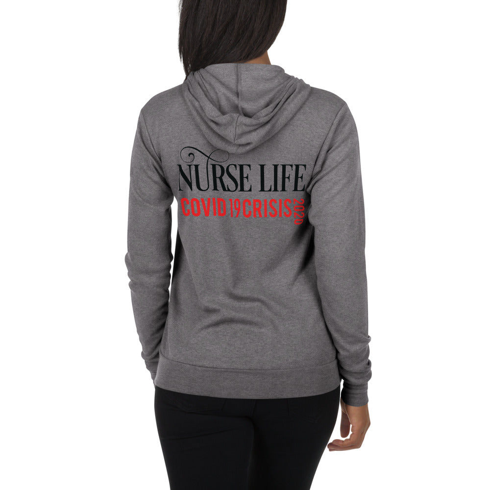 Nurse Life Zip Up 2020 (Blk/Grey))