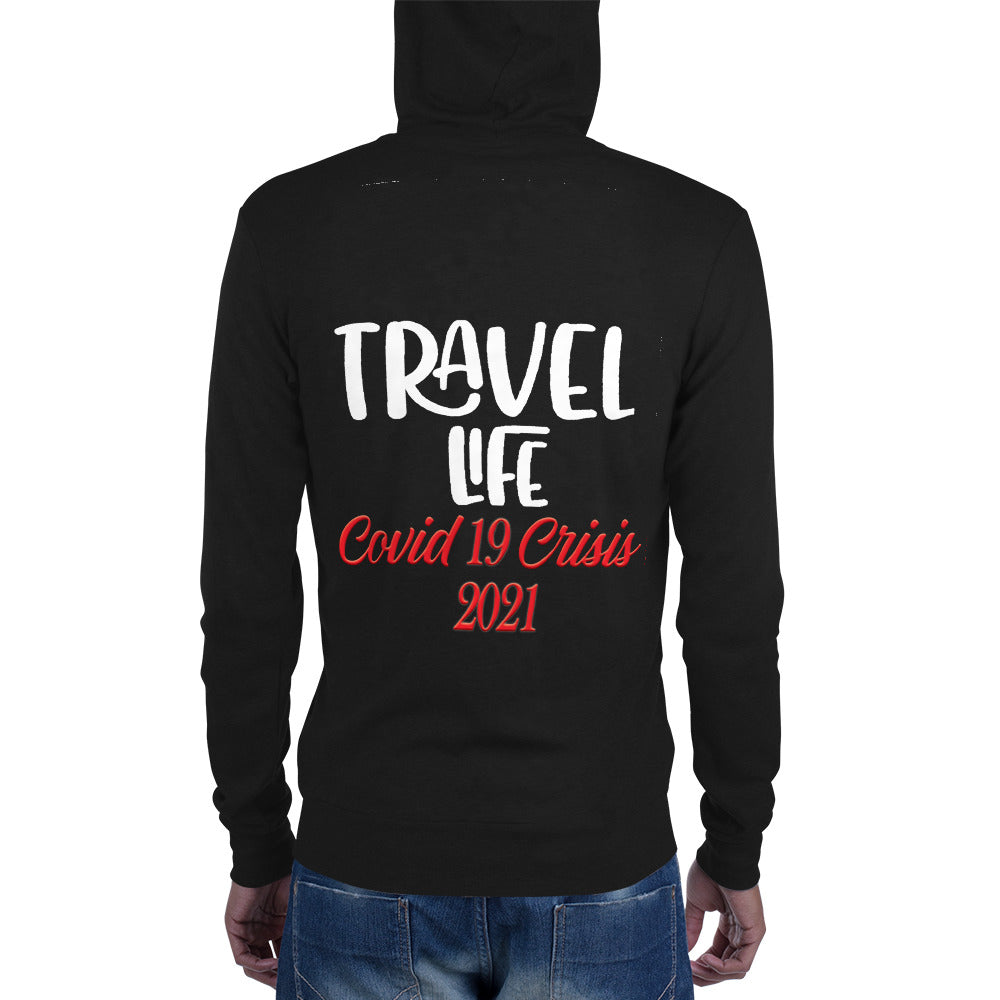 Travel Life Zip Up 2021 (Wht/Blk)