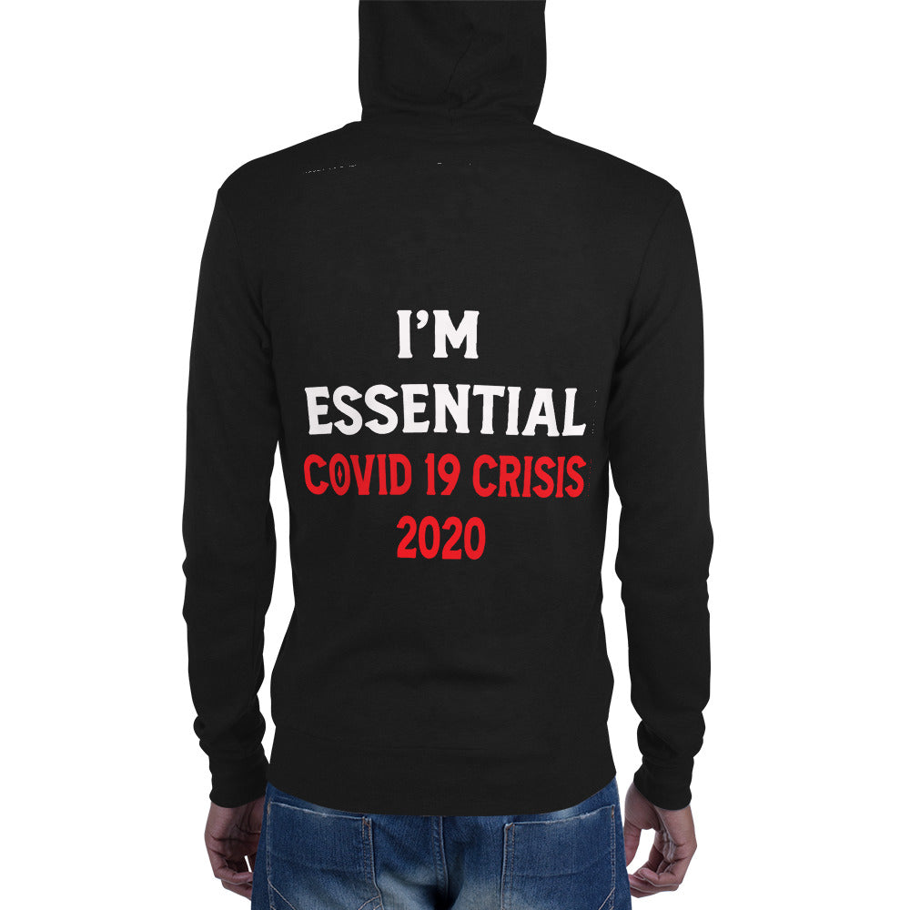 I'm Essential Zip Up 2020 (Wht/Blk)