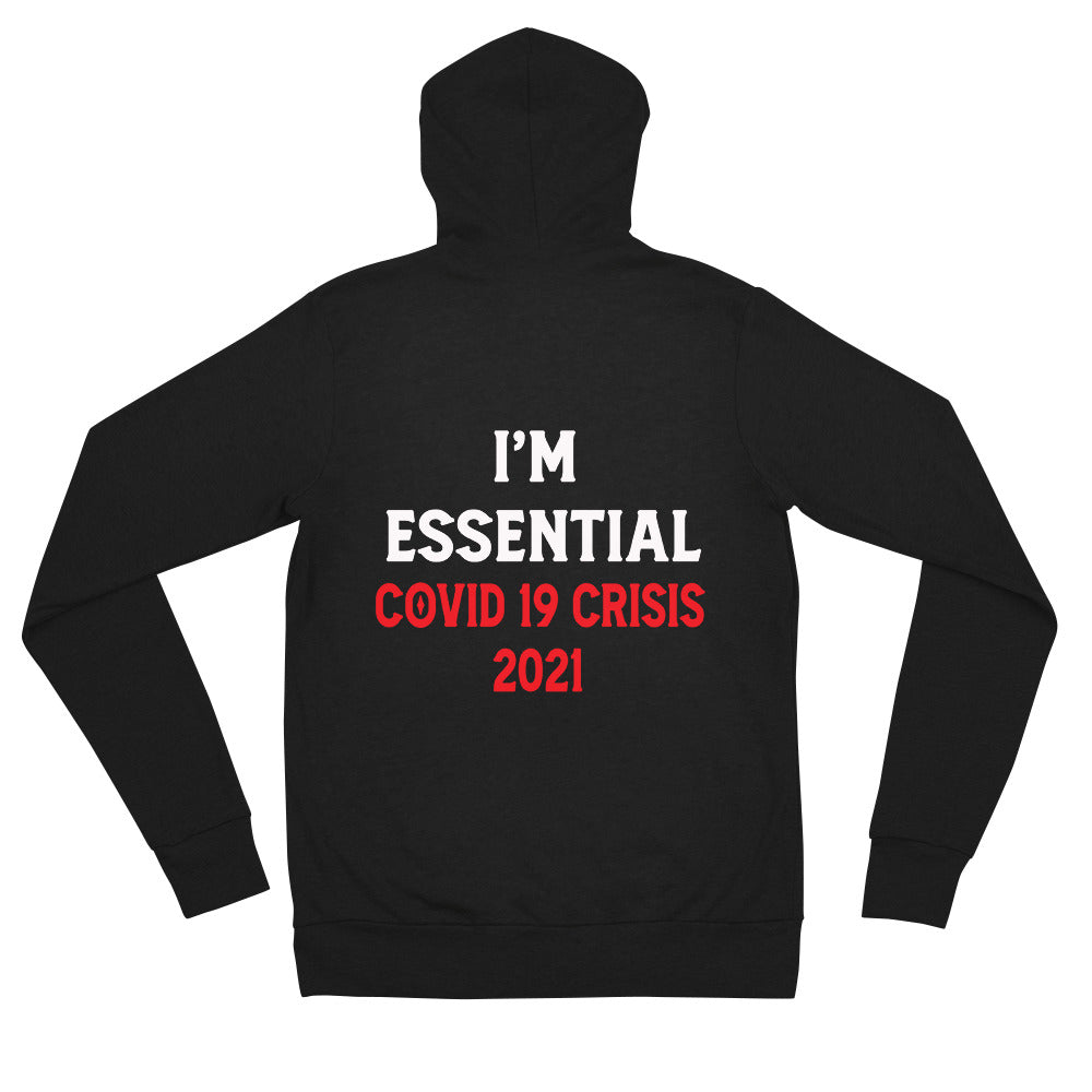 I'm Essential Zip Up 2021 (Wht/Blk)