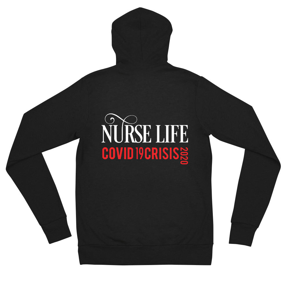 Nurse Life Zip Up 2020 (Blk/Wht)